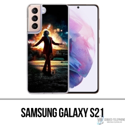Samsung Galaxy S21 Case - Joker Batman On Fire