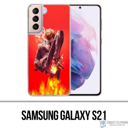 Coque Samsung Galaxy S21 - Sanji One Piece