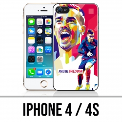 Coque iPhone 4 / 4S - Football Griezmann