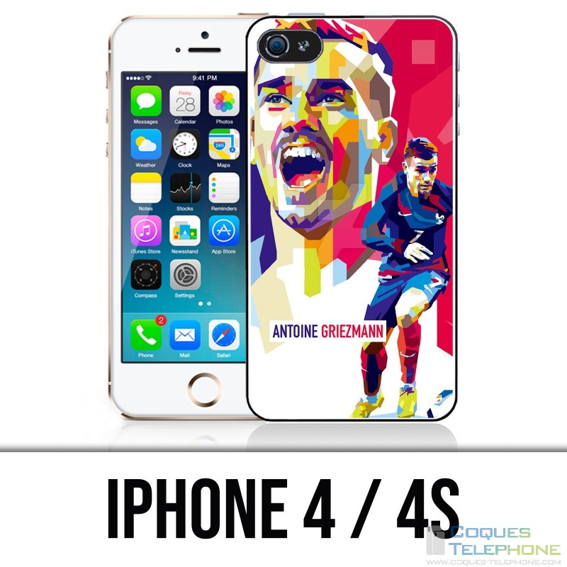 Custodia per iPhone 4 / 4S - Football Griezmann