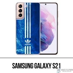 Case Galaxy S21 Adidas Blue Stripes