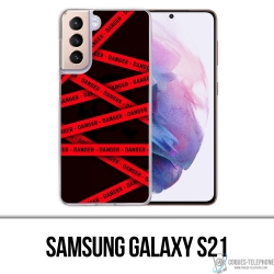 Coque Samsung Galaxy S21 - Danger Warning