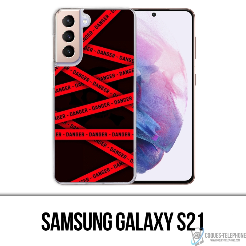Coque Samsung Galaxy S21 - Danger Warning