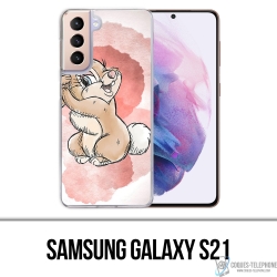 Funda Samsung Galaxy S21 - Conejo Pastel Disney