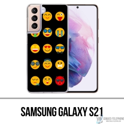 Coque Samsung Galaxy S21 - Emoji