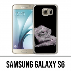 Coque Samsung Galaxy S6 - Rose Gouttes