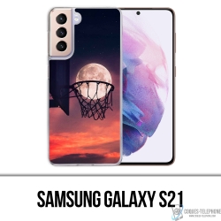 Coque Samsung Galaxy S21 - Panier Lune