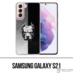Coque Samsung Galaxy S21 - Pitbull Art