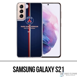 Coque Samsung Galaxy S21 - PSG Fier Etre Parisien
