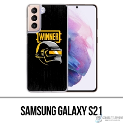 Coque Samsung Galaxy S21 - PUBG Winner