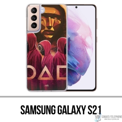 Funda Samsung Galaxy S21 - Juego Squid Fanart