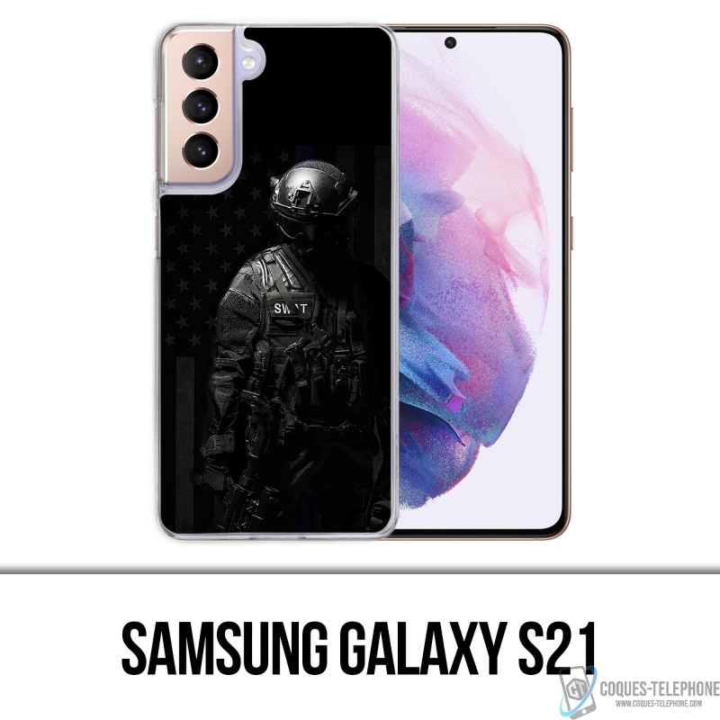 Samsung Galaxy S21 case - Swat Police Usa