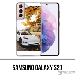 Cover Samsung Galaxy S21 - Tesla Autunno