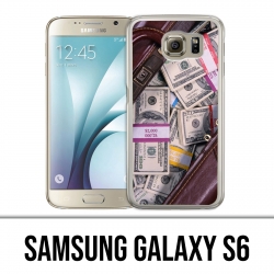 Samsung Galaxy S6 Hülle - Dollars Bag