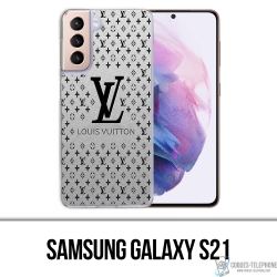 Coque Samsung Galaxy S21 - LV Metal