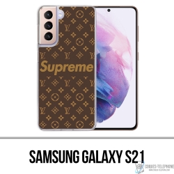 Samsung Galaxy S21 case - LV Supreme