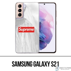 Samsung Galaxy S21 Case - Supreme White Mountain