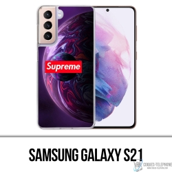 Samsung Galaxy S21 Case - Supreme Planet Lila
