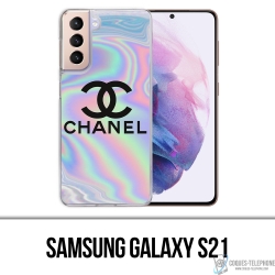 Funda Samsung Galaxy S21 - Chanel Holográfica
