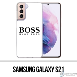 Samsung Galaxy S21 Case - Hugo Boss White