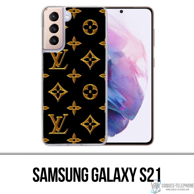 Samsung Galaxy S21 case - Louis Vuitton Gold