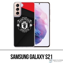 Funda Samsung Galaxy S21 - Logotipo moderno del Manchester United