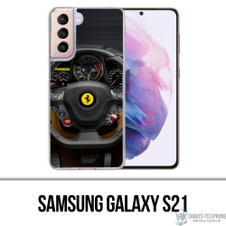 Samsung Galaxy S21 case - Ferrari steering wheel