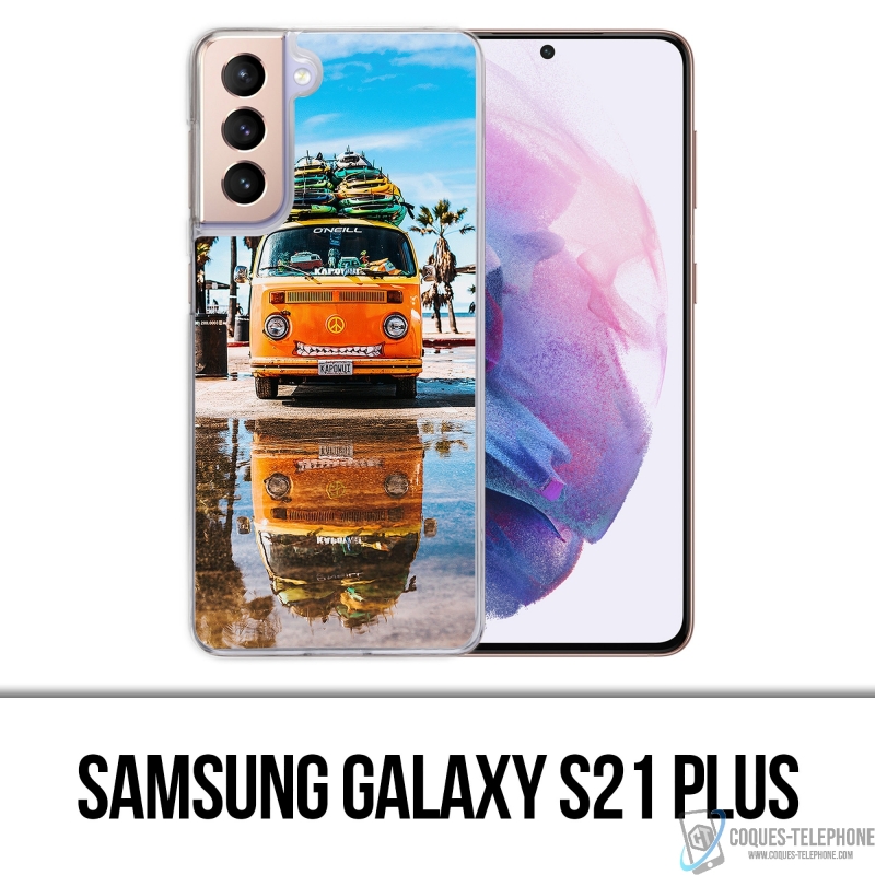 Samsung Galaxy S21 Plus case - VW Beach Surf Bus