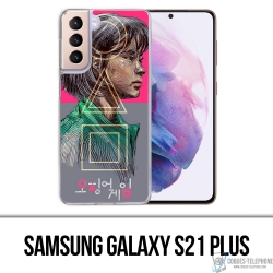 Samsung Galaxy S21 Plus Case - Tintenfisch Game Girl Fanart