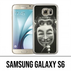 Samsung Galaxy S6 Hülle - Monkey Monkey Aviator