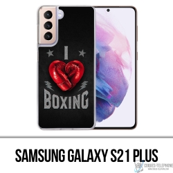 Samsung Galaxy S21 Plus case - I Love Boxing