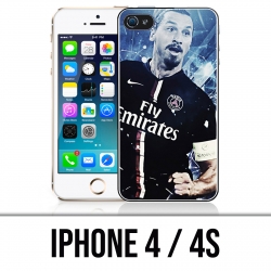 Funda iPhone 4 / 4S - Fútbol Zlatan Psg