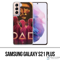 Funda Samsung Galaxy S21 Plus - Juego Squid Fanart