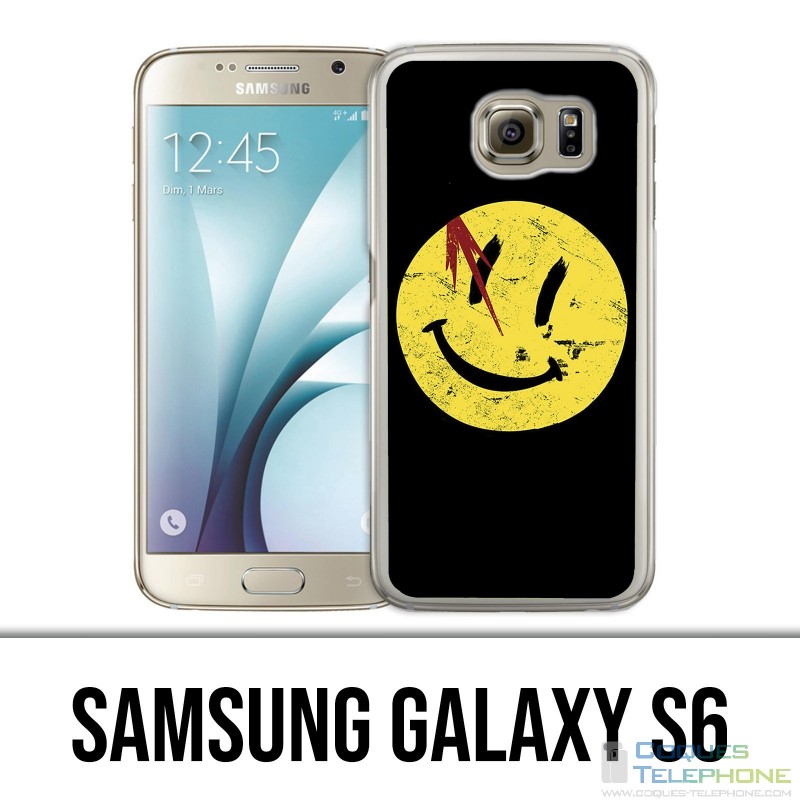 Carcasa Samsung Galaxy S6 - Smiley Watchmen