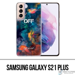 Custodia per Samsung Galaxy S21 Plus - Nuvola di colore bianco sporco