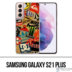 Coque Samsung Galaxy S21 Plus - Skate Logo Vintage
