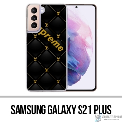 Samsung Galaxy S21 Plus case - Supreme Vuitton
