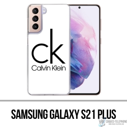 Samsung Galaxy S21 Plus Case - Calvin Klein Logo White