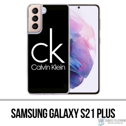 Coque Samsung Galaxy S21 Plus - Calvin Klein Logo Noir