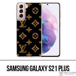 Samsung Galaxy S21 Plus case - Louis Vuitton Gold