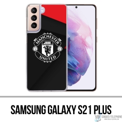 Funda Samsung Galaxy S21 Plus - Logotipo moderno del Manchester United