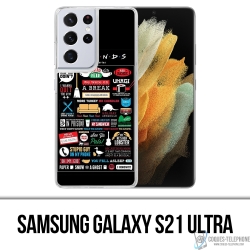 Custodia per Samsung Galaxy S21 Ultra - Logo degli amici