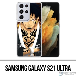 Coque Samsung Galaxy S21 Ultra - Trafalgar Law One Piece