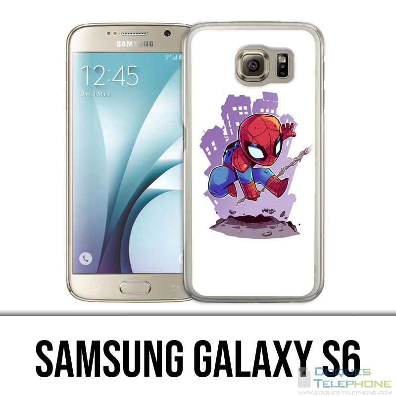 Funda Samsung Galaxy S6 - Cartoon Spiderman
