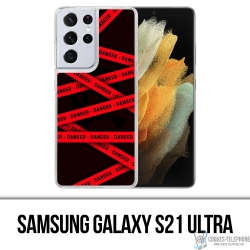 Custodia per Samsung Galaxy S21 Ultra - Avviso di pericolo