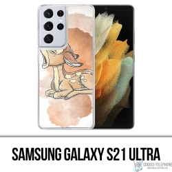 Custodia Samsung Galaxy S21 Ultra - Disney Bambi Pastel