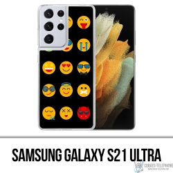 Custodia per Samsung Galaxy S21 Ultra - Emoji