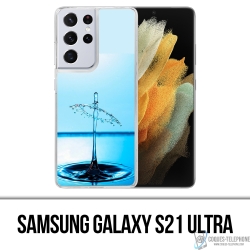 Coque Samsung Galaxy S21 Ultra - Goutte Eau