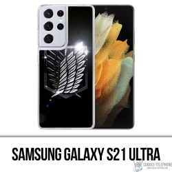 Coque Samsung Galaxy S21 Ultra - Logo Attaque Des Titans