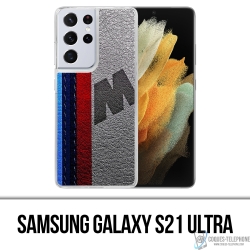 Custodia per Samsung Galaxy S21 Ultra - Effetto pelle M Performance
